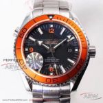 OM Factory Omega Seamaster Planet Ocean V3 Upgrade Edition Swiss 8500 Orange Ceramic Bezel Automatic 45.5mm Watch